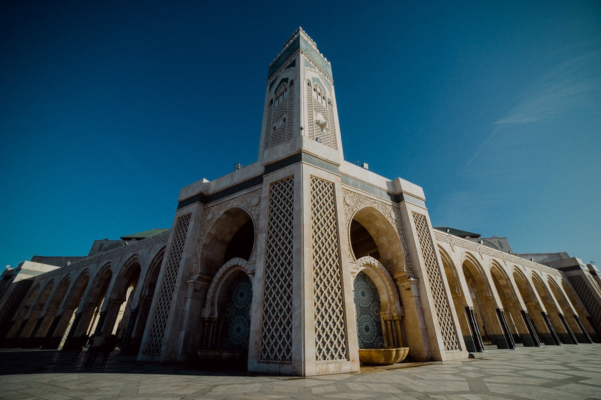 004 casablanca hassan ii moschee - Hassan II. Moschee in Casablanca