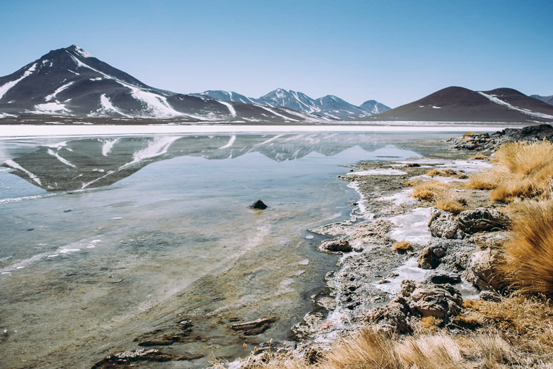 007 bolivia alti plano lago blanco 1 - Bolivien - Laguna Bianco und Geysirfeld Sol de Mañana