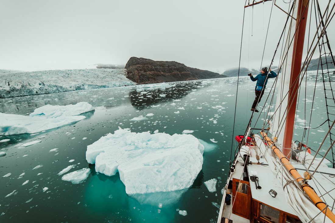 074 greenland aurora artica sailing expedition - Segel Expedition in Ost-Grönland 3/3