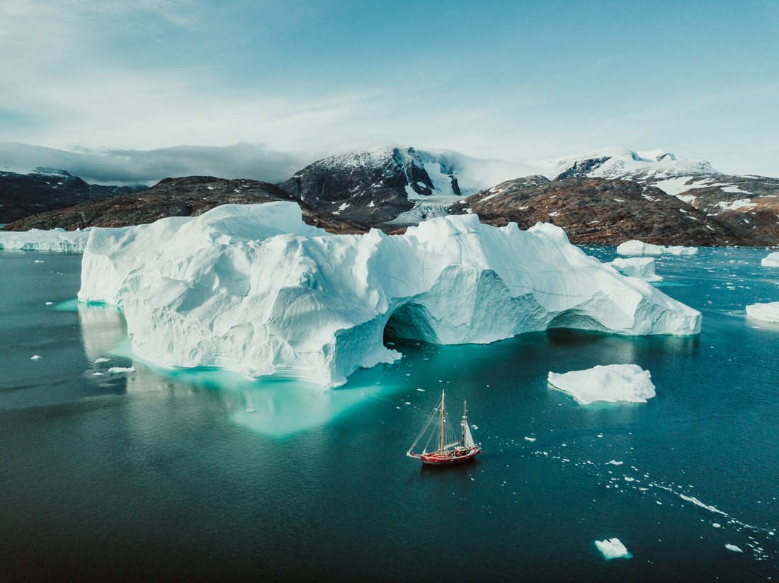 093 greenland aurora artica sailing expedition - Segel Expedition in Ost-Grönland 3/3