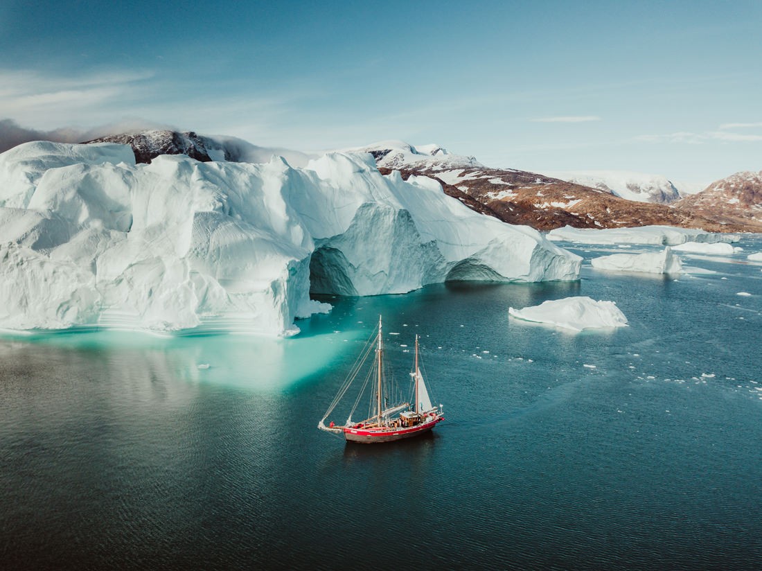 094 greenland aurora artica sailing expedition - Segel Expedition in Ost-Grönland 3/3