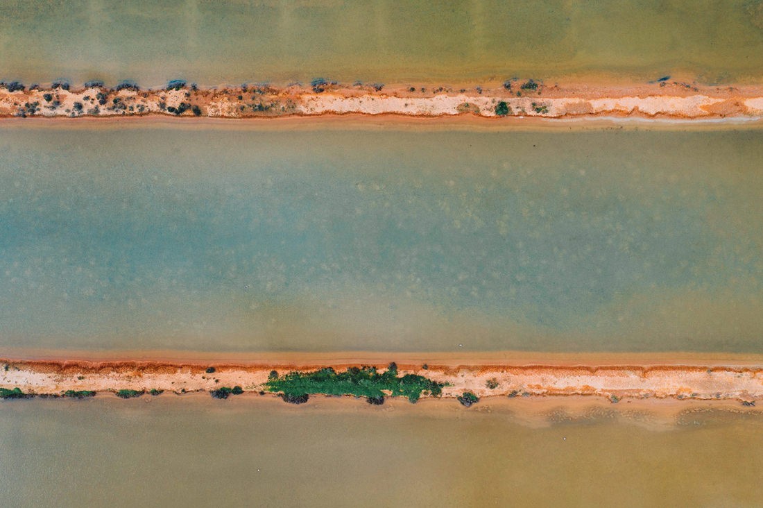 011 saltfields huelva algarve drone areal - Farben & Strukturen der Salzfelder