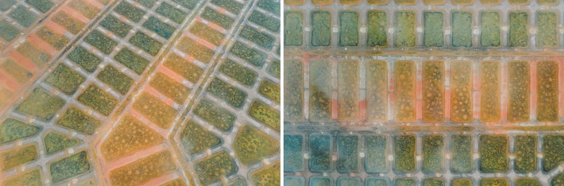 013 saltfields huelva algarve drone areal - Farben & Strukturen der Salzfelder