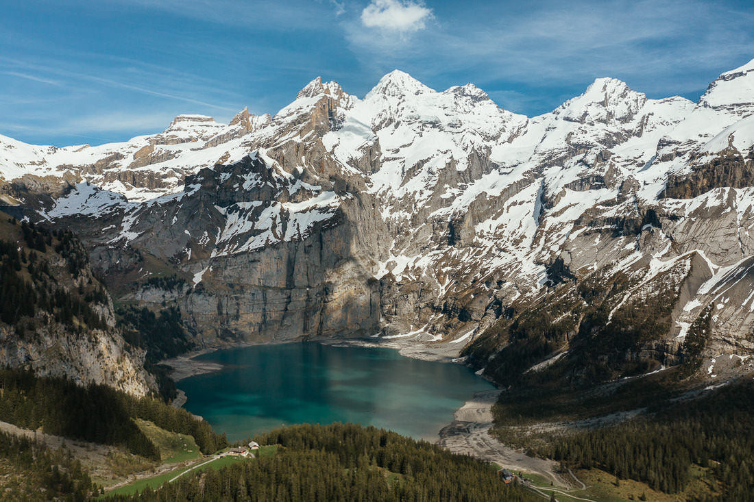 019 oeschinensee wandern kandersteg schweiz - Luftaufnahmen aus aller Welt