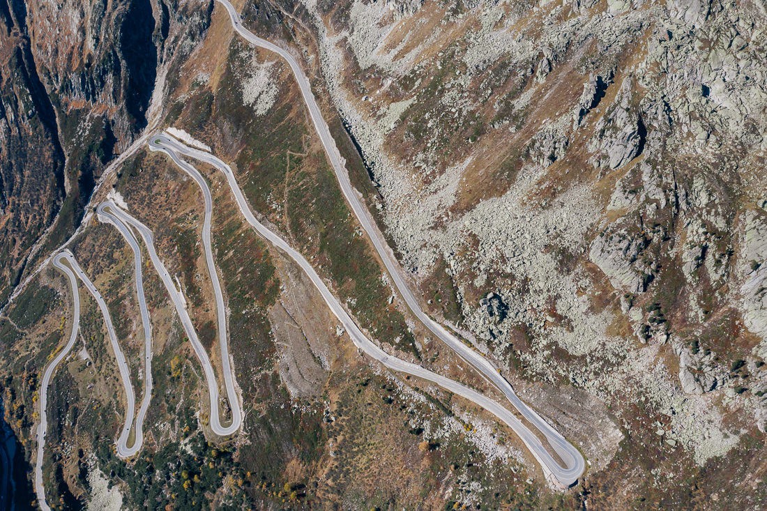 003 schweiz luftaufnahme furkapass gletscher - Luftaufnahmen Furkapass (Schweiz)