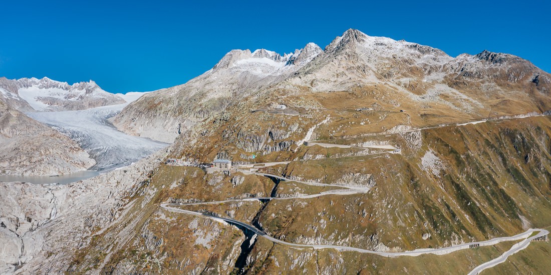 007 furkapass luftaufnahme rhonegletscher grandtour - Luftaufnahmen Furkapass (Schweiz)