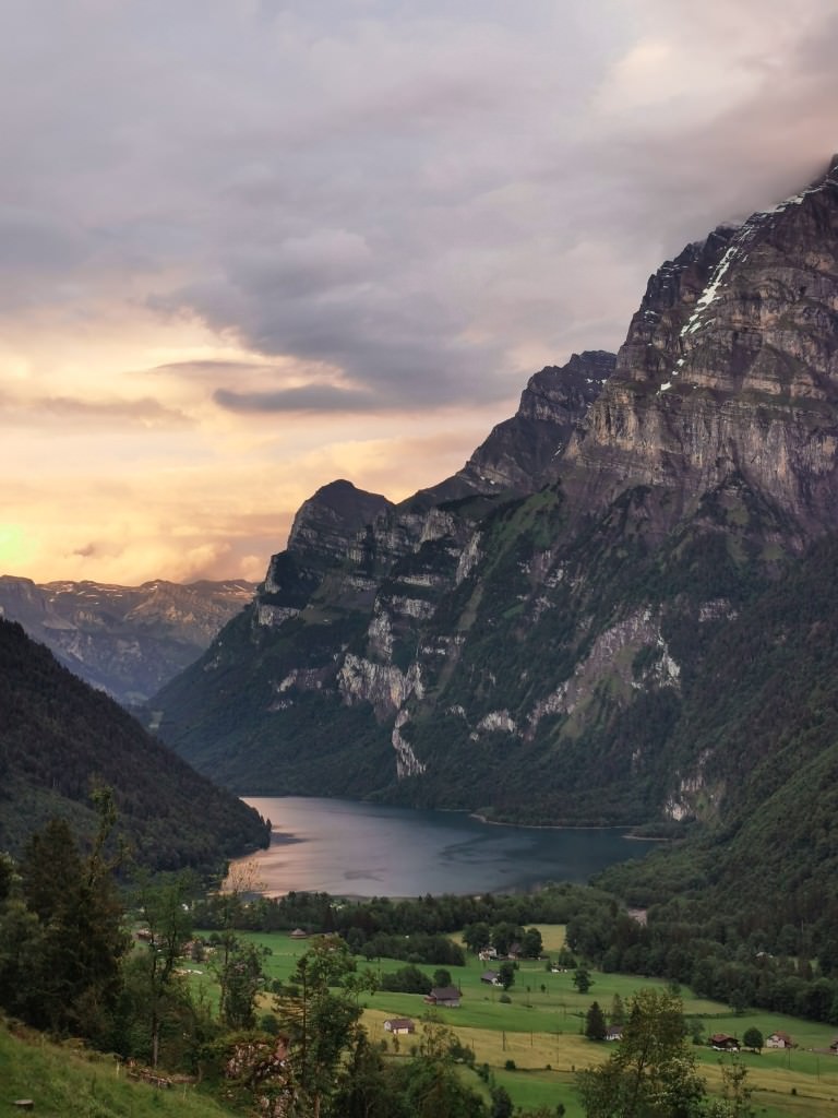 sonnenuntergang schweizer alpen - Fotos aus meinem Alltag