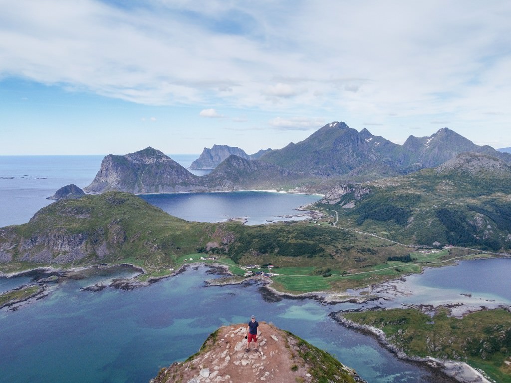 Lofoten drohnen selfie - Fotos aus meinem Alltag