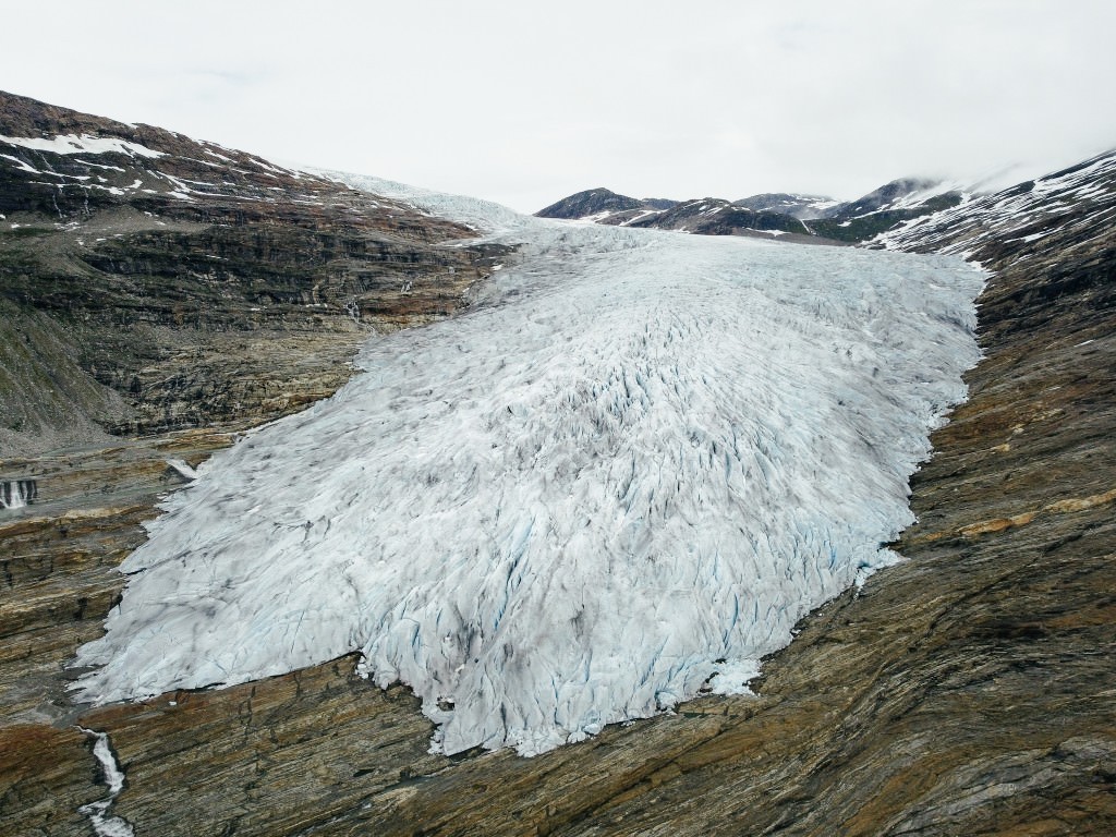 luftaufnahme svartisen gletscher - Fotos aus meinem Alltag