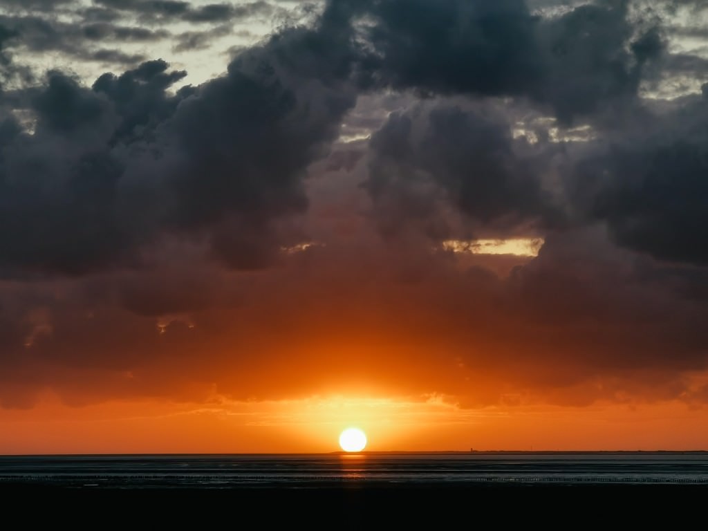 sonnenuntergang nordsee watt - Fotos aus meinem Alltag