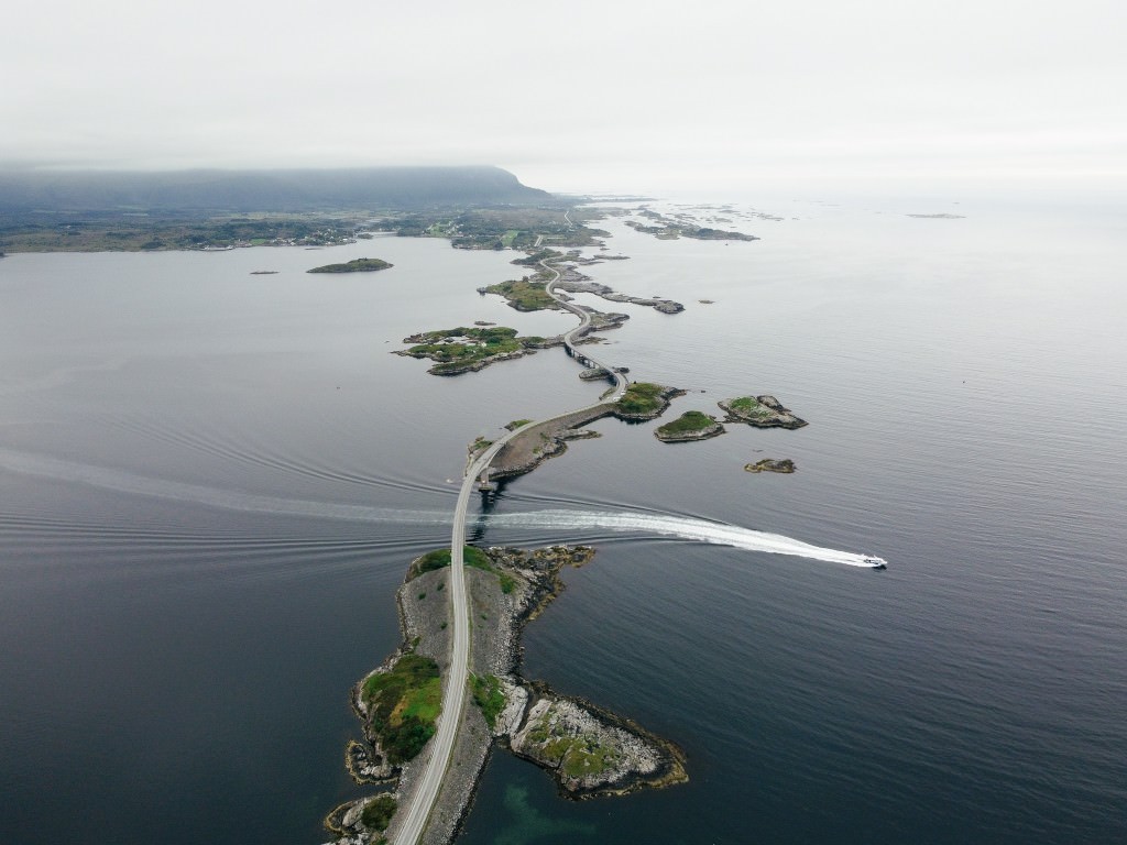 luftaufnahme atlantikstrasse norwegen - Fotos aus meinem Alltag