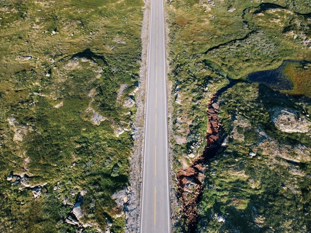 strasse Hardangervidda Nationalpark - Fotos aus meinem Alltag
