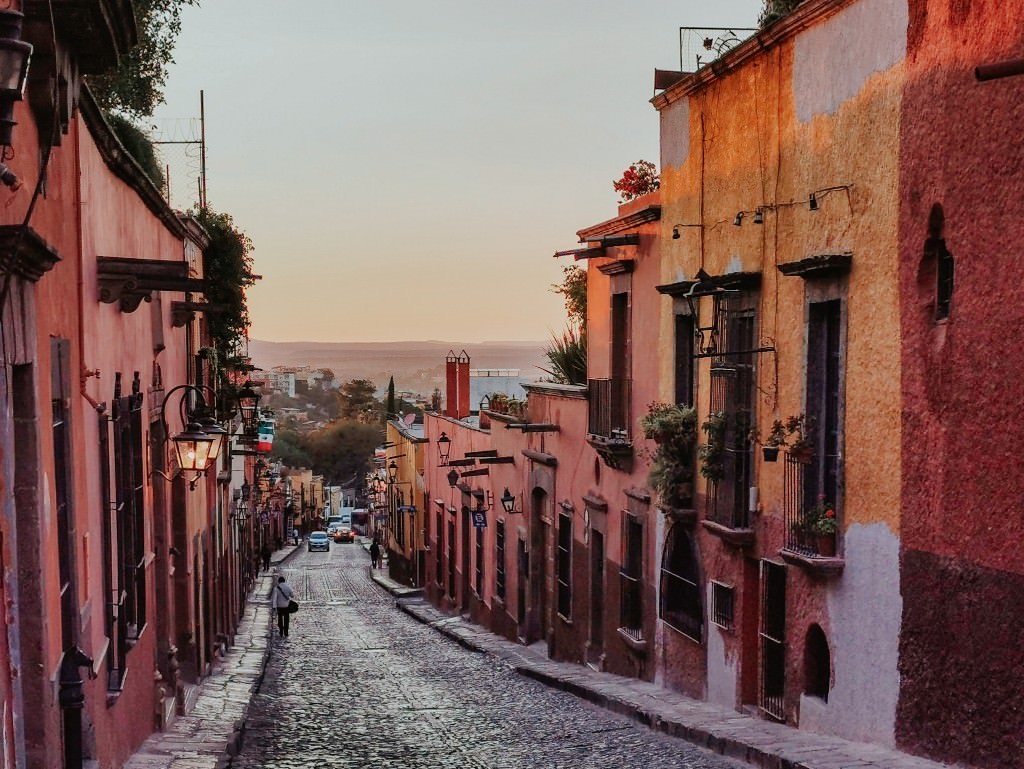 Sonnenuntergang San Miguel de Allende - Fotos aus meinem Alltag