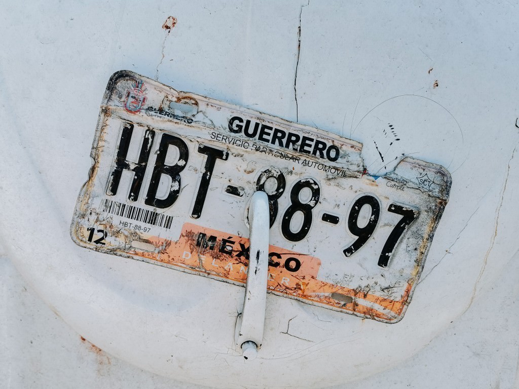 kaefer nummernschild acapulco - Fotos aus meinem Alltag