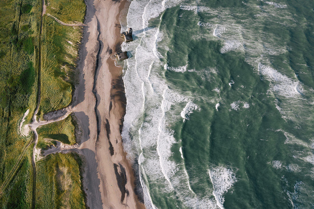 011 daenemark drohne strand luftaufnahmen - Luftaufnahmen von Dänemarks Stränden