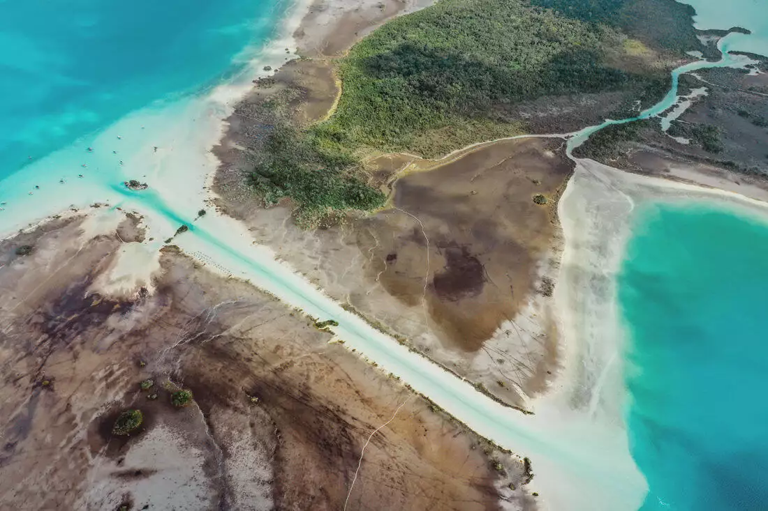 025 bacalar lagune mexiko drohne 1 - Aerial Views from Around the World