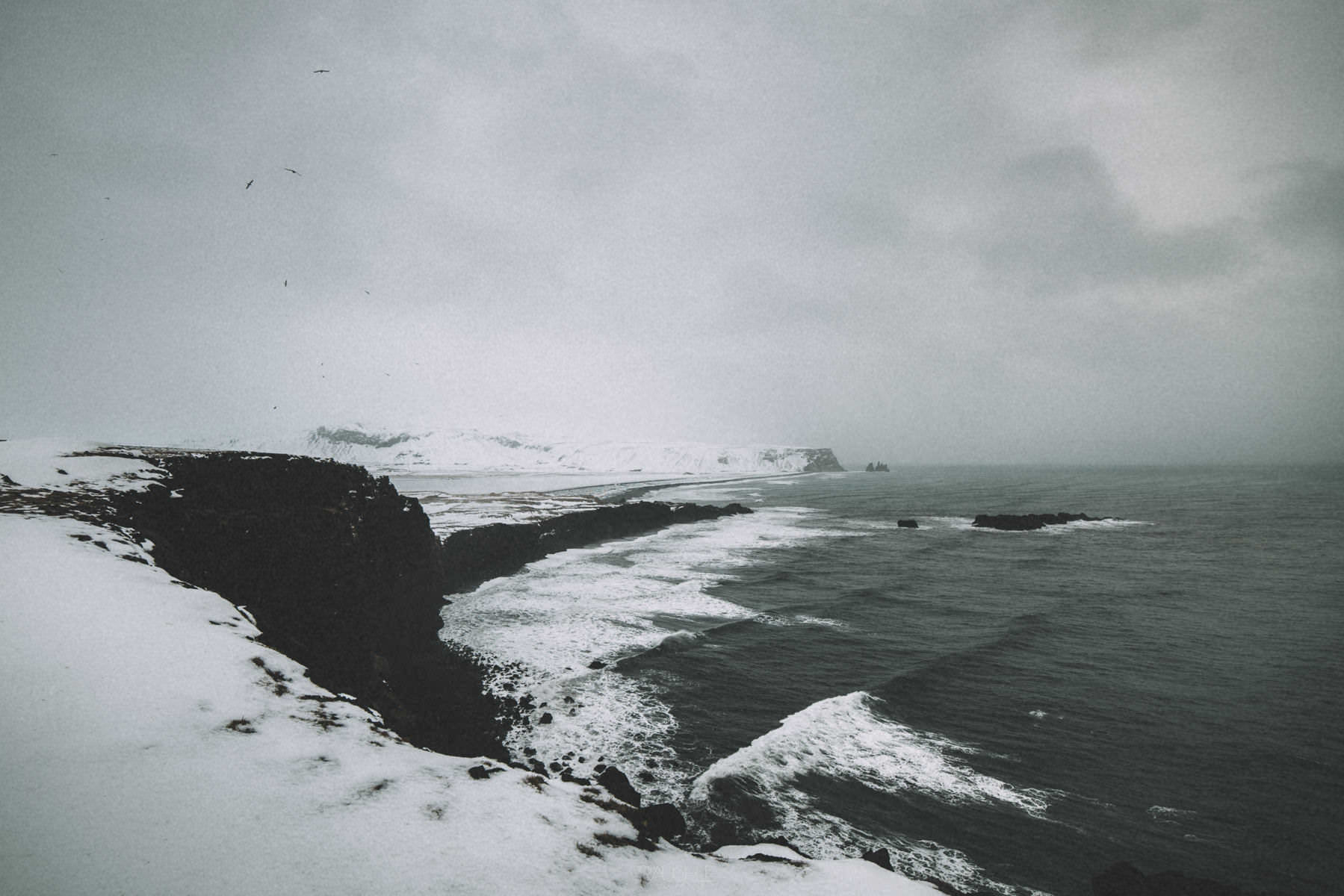 dyrholaey lighthouse iceland 0017 - Island - Halbinsel Dyrholaey im Winter