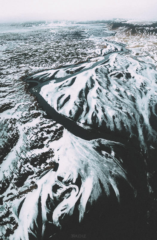 skeidararsandur drone sandur iceland 0007 - Island - Sandurflächen beim Skaftafell Nationalpark